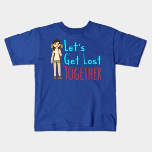 Let's get lost (Male) T-Shirt Kids T-Shirt